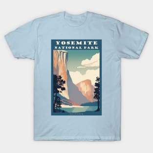 Yosemite National Park Vintage Travel Poster T-Shirt